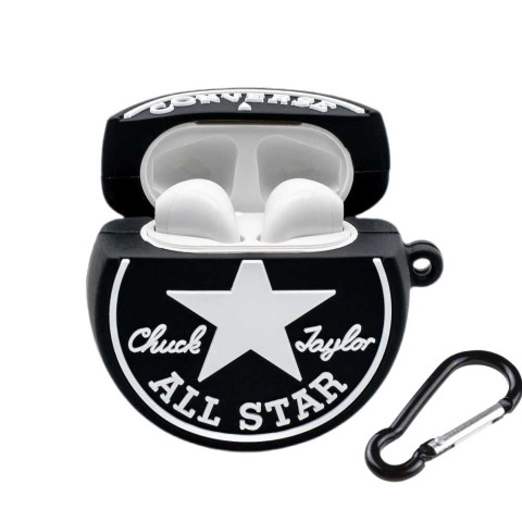 Чехол для AirPods 1/2 "Converse Black" Чехол для AirPods 1/2 "Converse Black"
